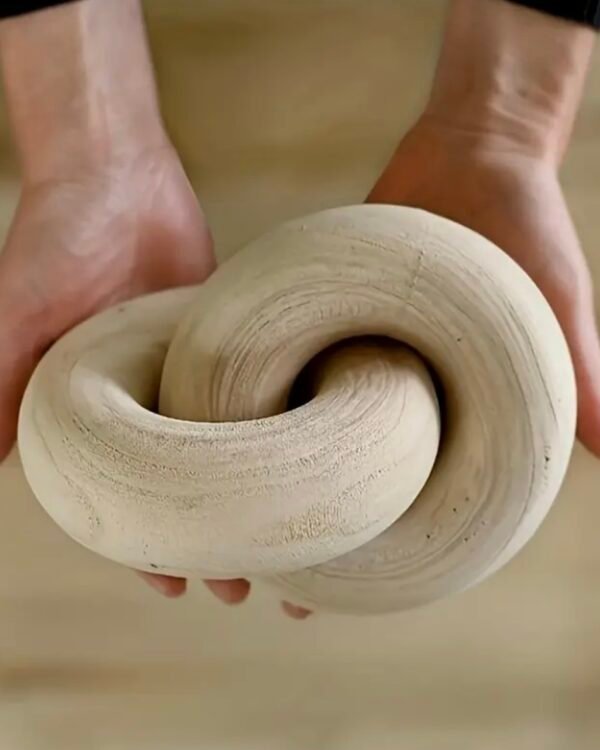 Handmade wood knot